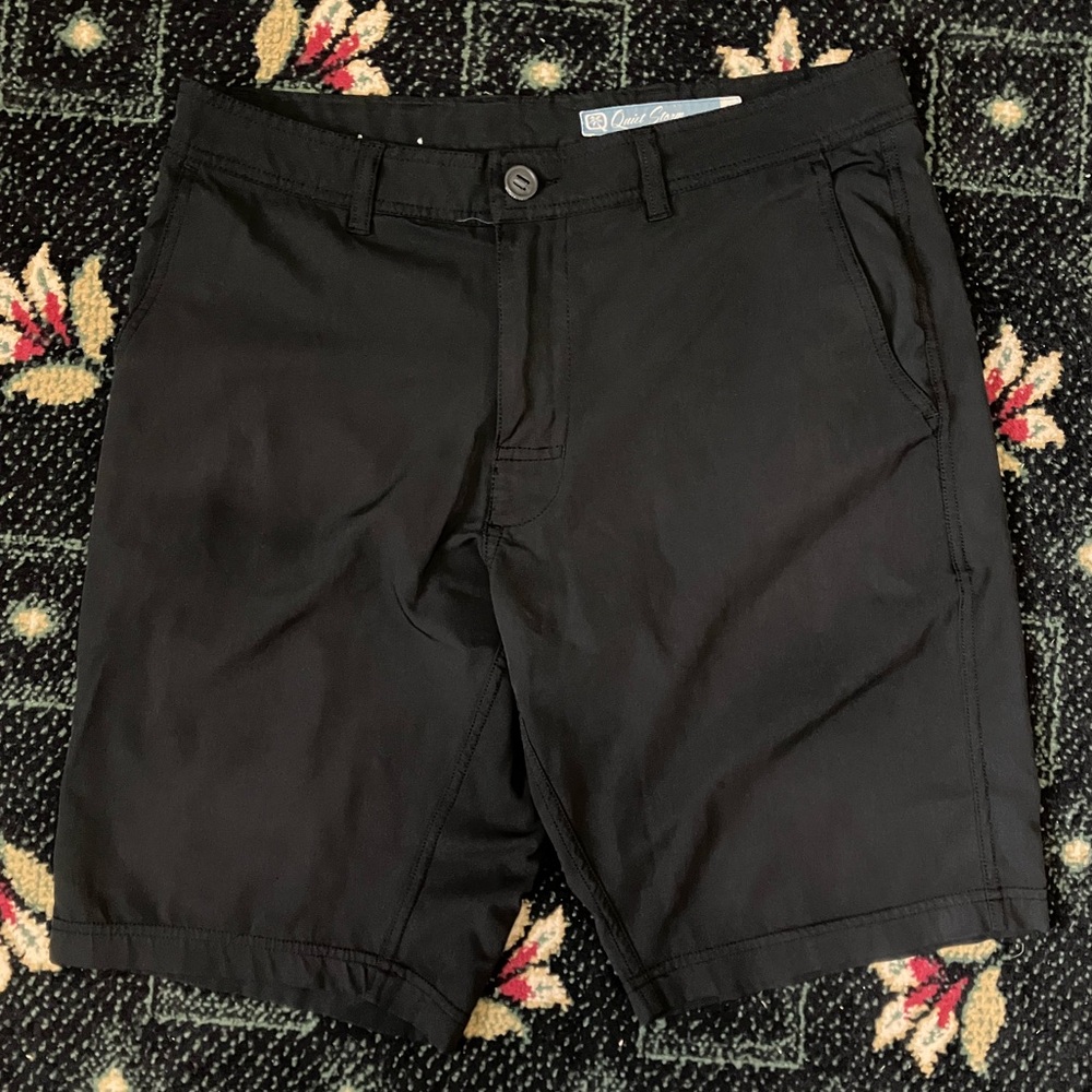 QUIET STORM Range 20” Hybrid Shorts Black Mens 30 Submersible
